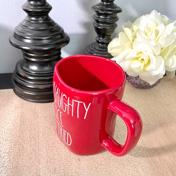 🆕Rae Dunn NAUGHTY, NICE, I TRIED LIST Ceramic Mug - Picture 2 of 2